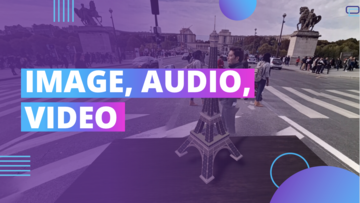 Varwin also works with your images, audios, and videos
