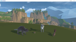 Libraries of ready-to-use 3D/VR/AR objects