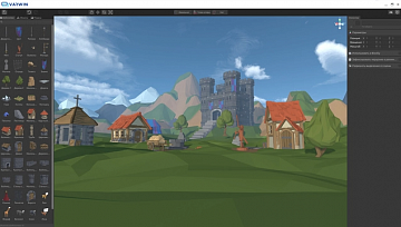 Libraries of ready-to-use 3D/VR/AR objects